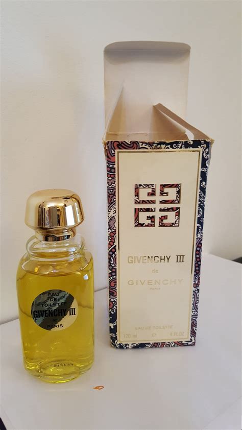 givenchy 3 parfum|givenchy iii perfume original.